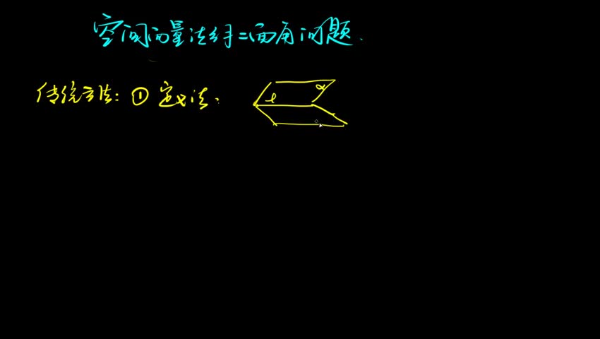 4.2.3.2 空间向量法解二面角问题