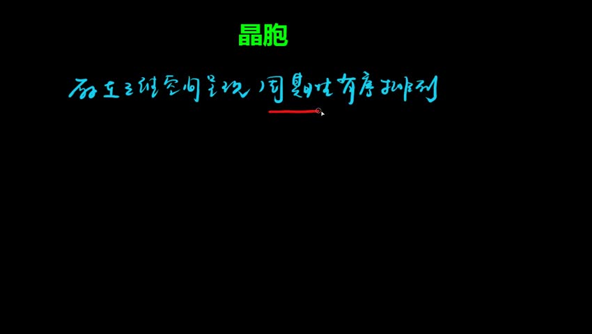 3.1.2 晶胞的概念