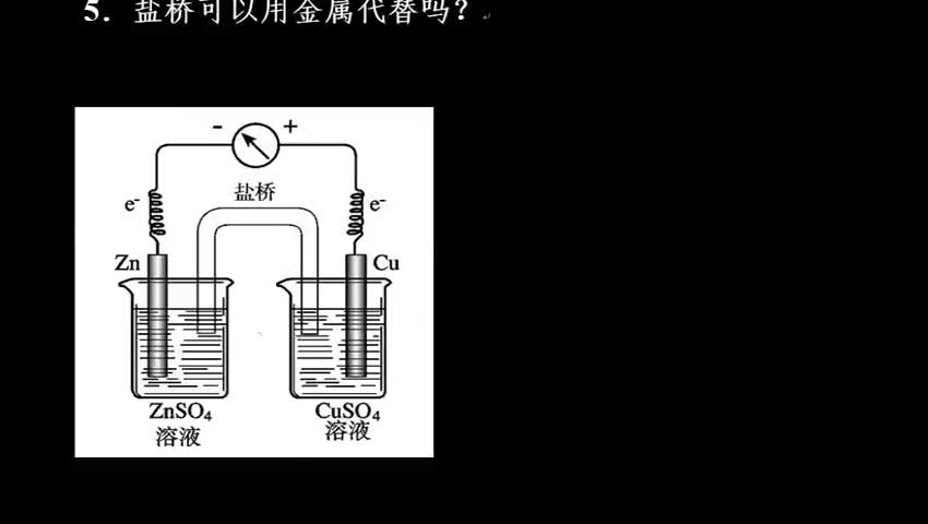 4.1-3 原电池中盐桥的作用