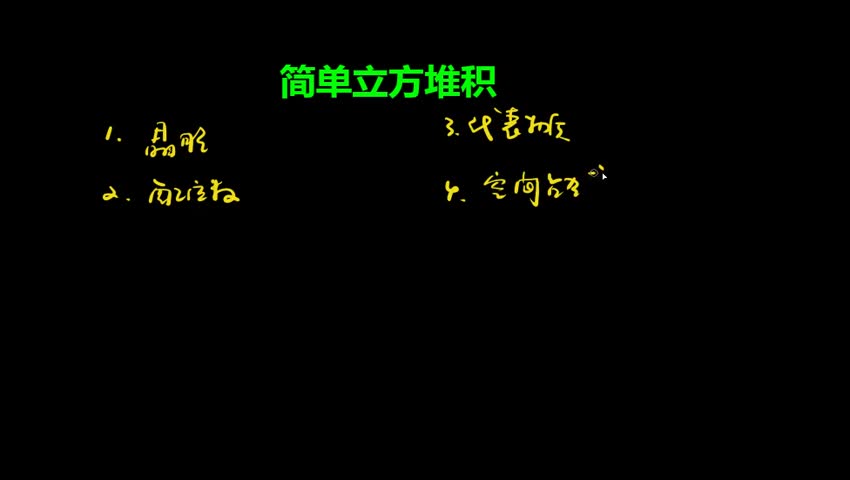 3.4.2.2 简单立方堆积