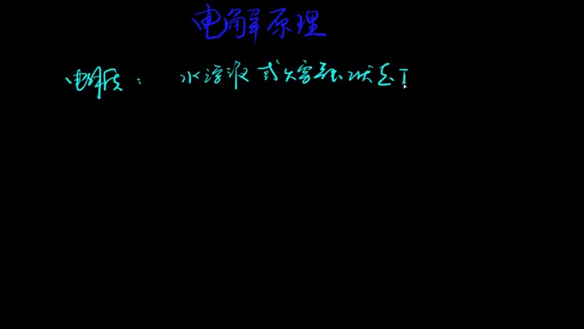 4.3.1-1 电解原理