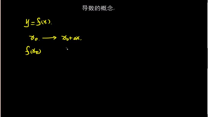 1.1 导数的概念