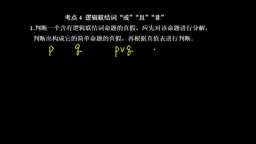 逻辑连接词